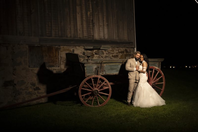 Photoshoot outside the Barn
