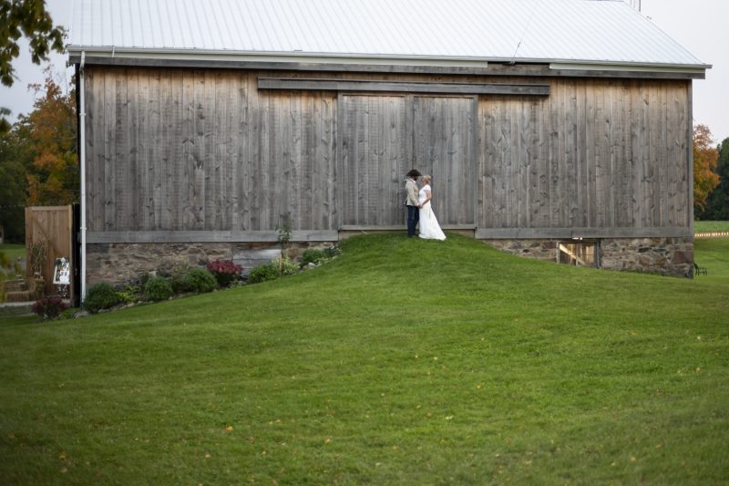 Photoshoot outside the barn